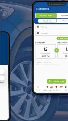 GaadiBooking - Outstation cabs android App screenshot 3